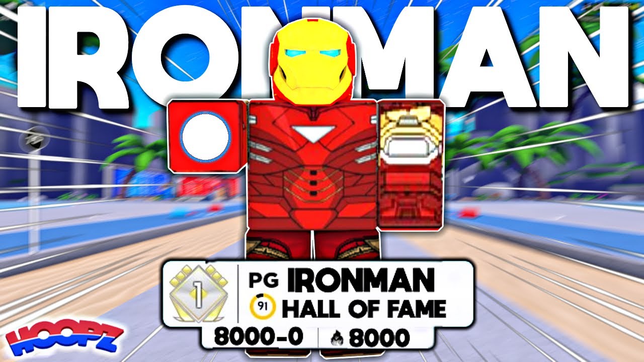 IRON MAN DEMOLISHES RANDOMS IN HOOPZ!