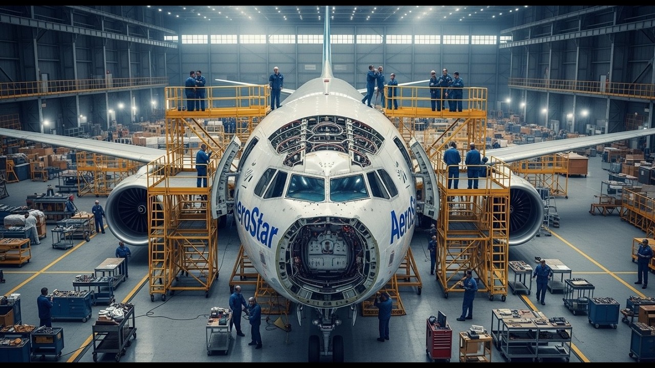 Inside the World&rsquo;s Largest Airplane Factory: Building the $400M Boeing 787 Dreamliner (Full Process)