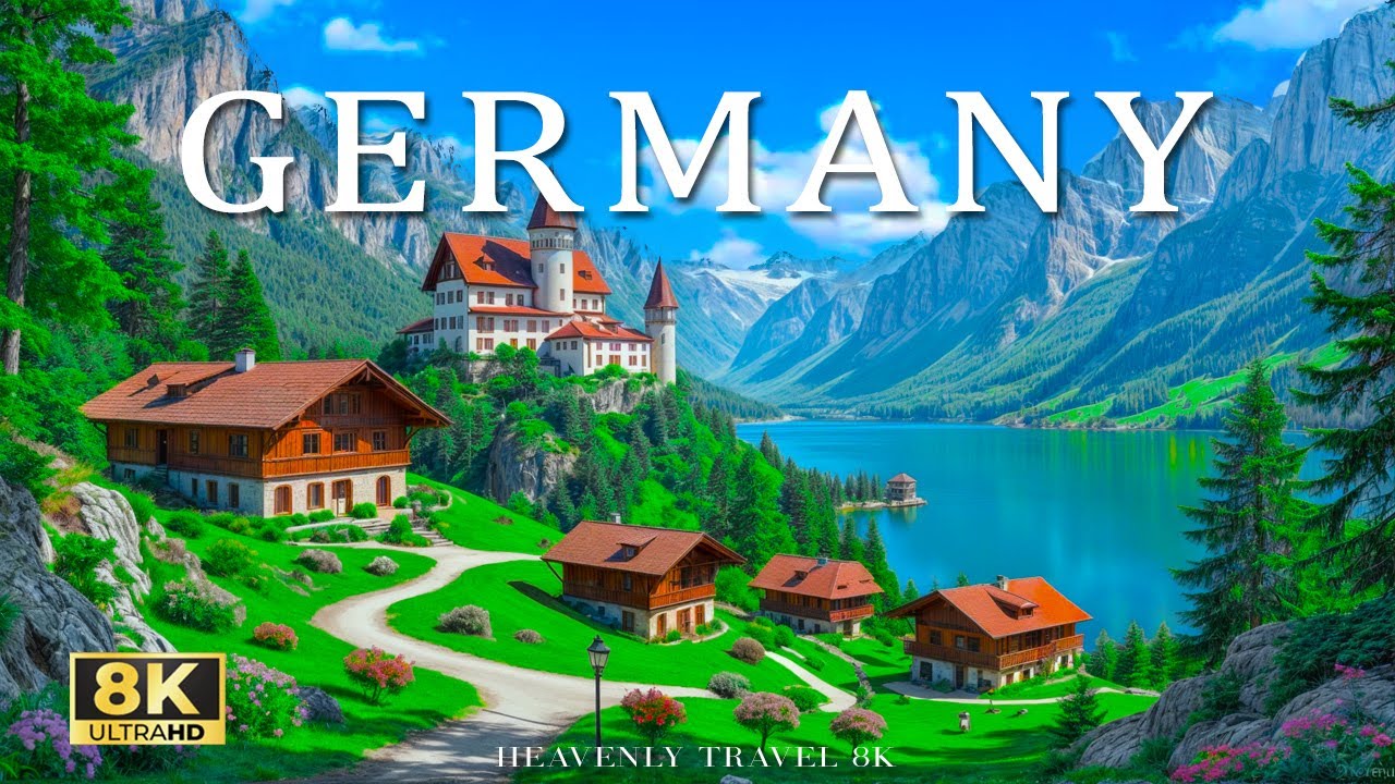Germany 8K – Discover Neuschwanstein Castle, Black Forest & Berlin – VIDEO 8K UHD