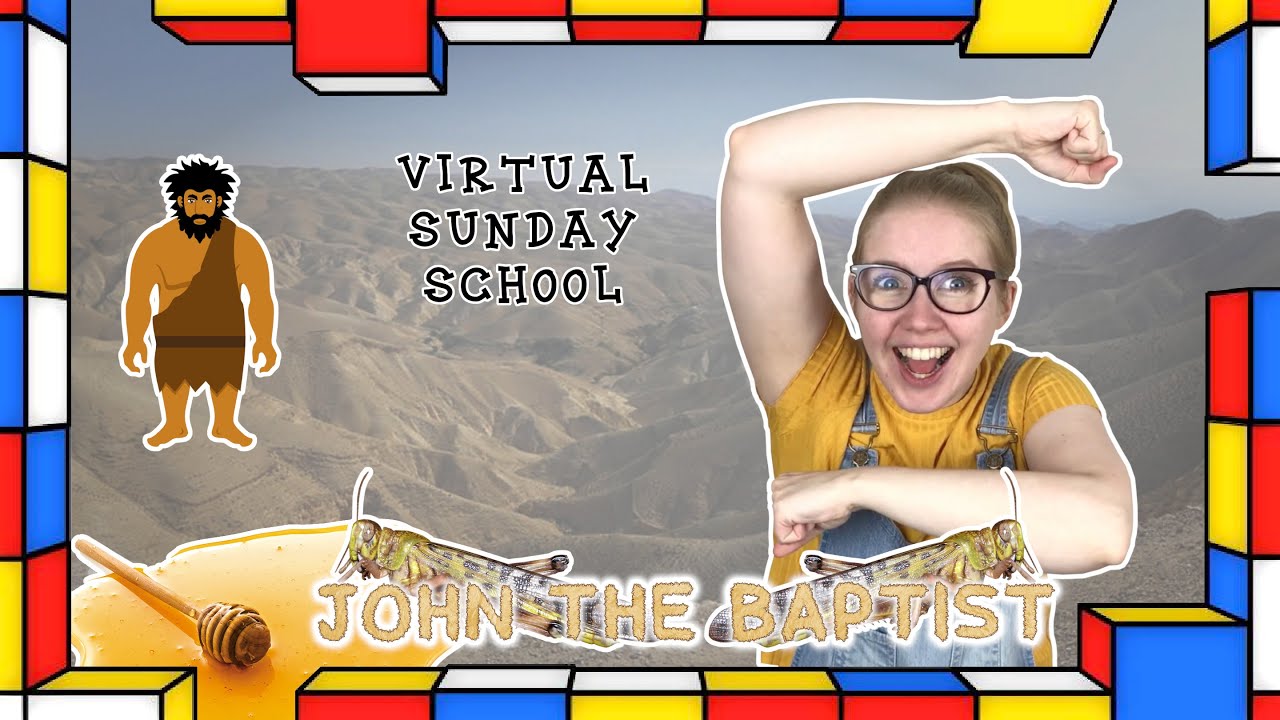 John the Baptist and the locust eating challenge! Virtual Sunday School