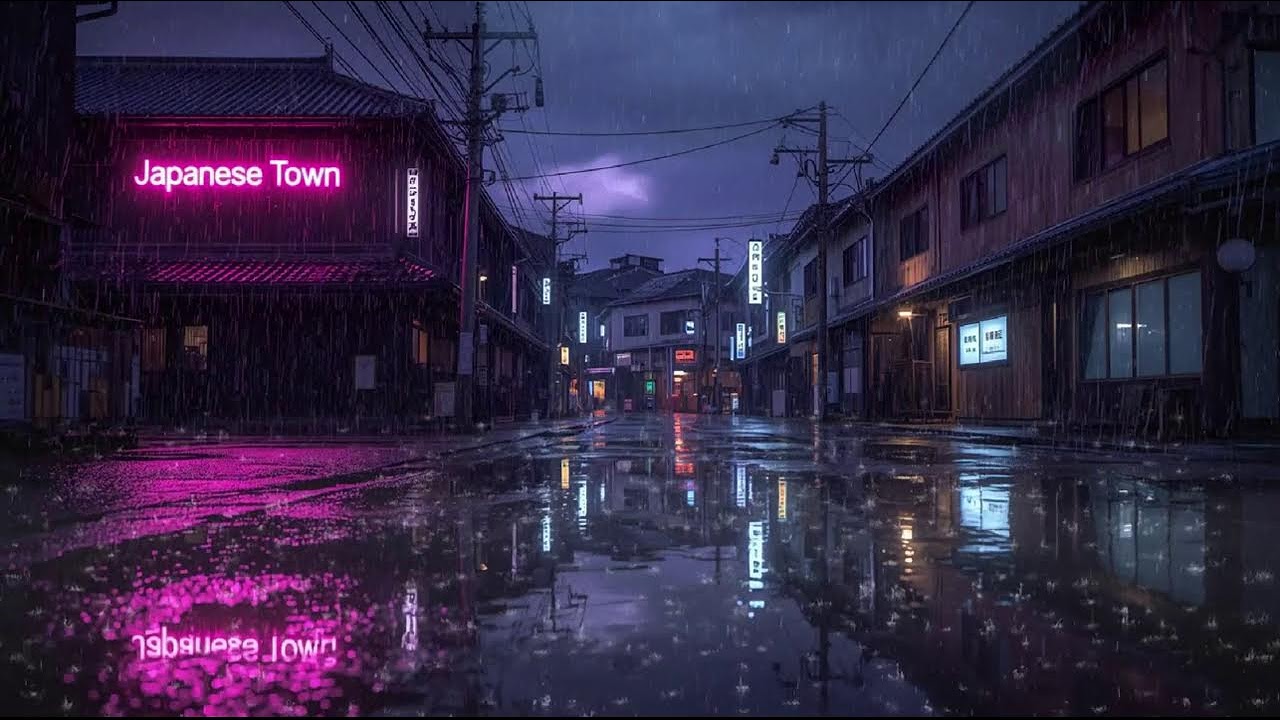 Night Rain Ambience 🌙 Lofi Beats for Focus, Relax & Quiet Moments #85