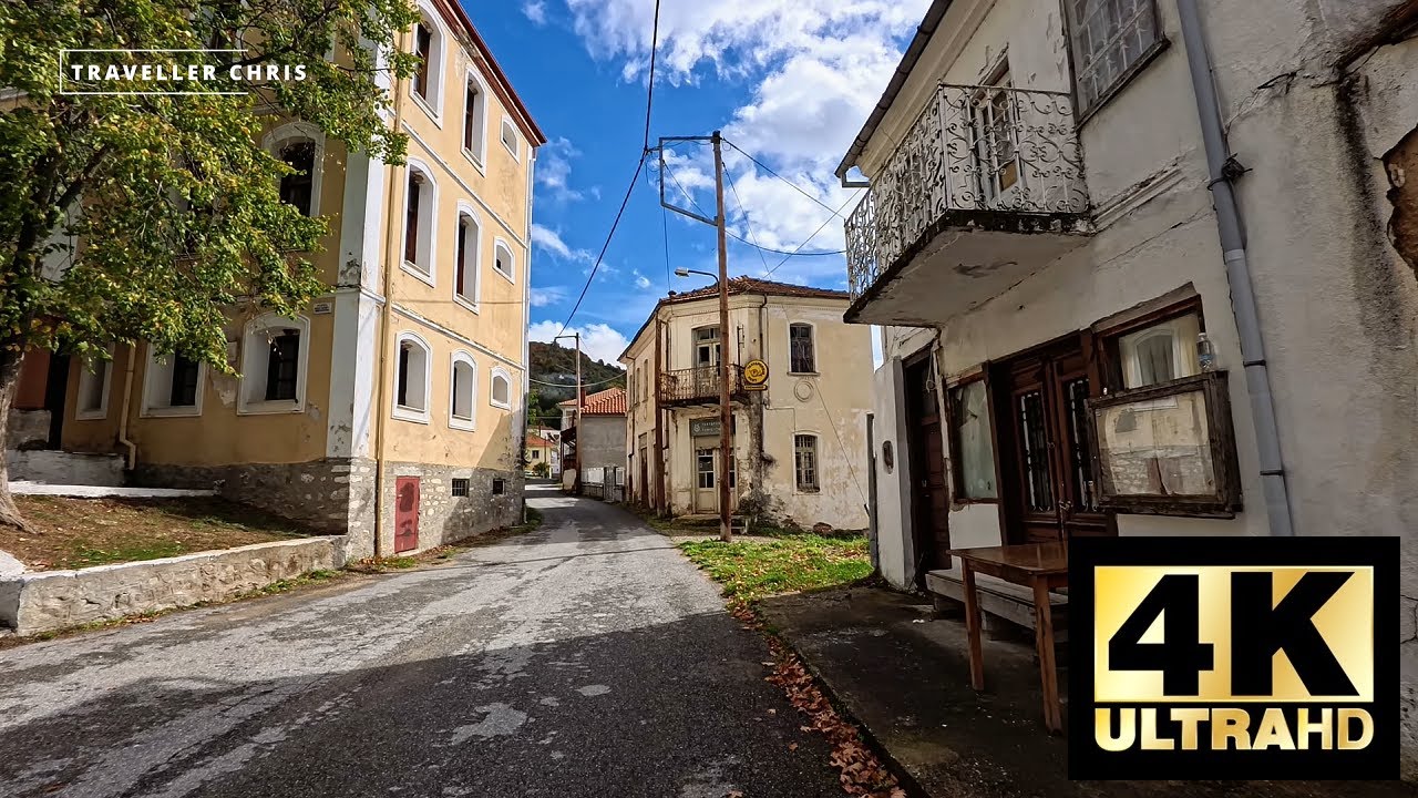 Autumn Drive | Kastoria - Pisoderi - Florina | Part 1 | Kastoria - Antartiko | 4K | 2025