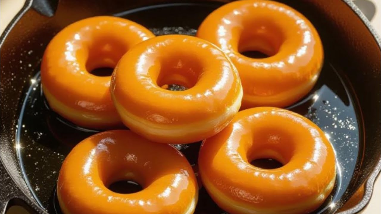 DONAS perfectas🤯Guarda la receta y monta #donas para tu negocio 