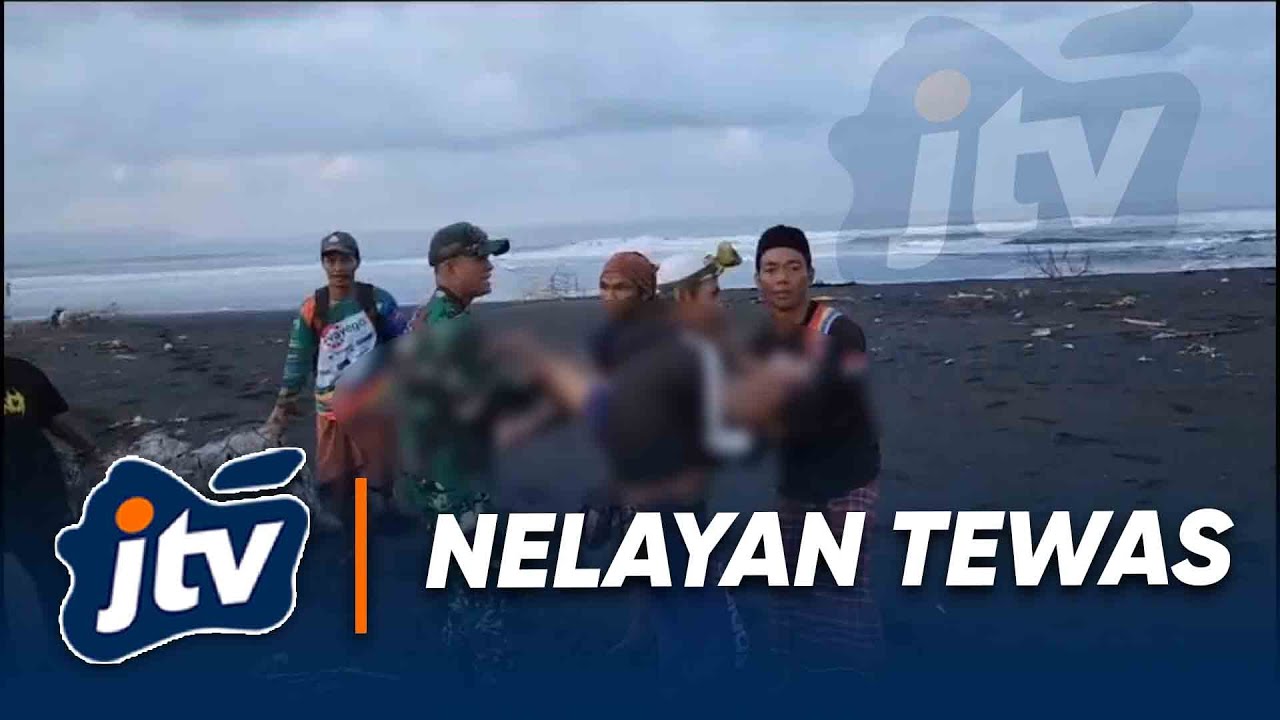 NELAYAN TEWAS TERSERET OMBAK PANTAI WOTGALIH