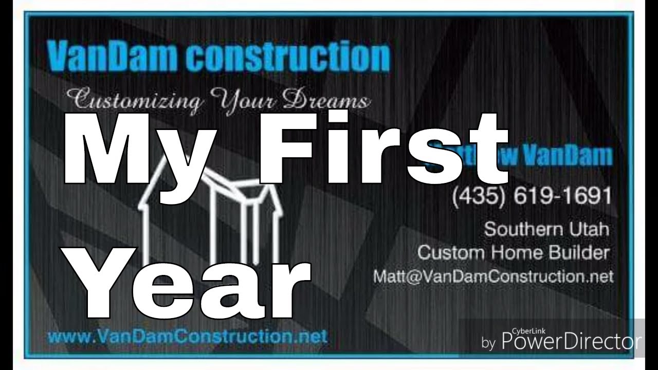 First year's construction projects