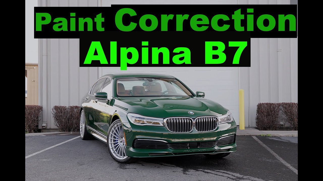 BMW Alpina B7 - Paint correction, PPF and Ceramic Coating