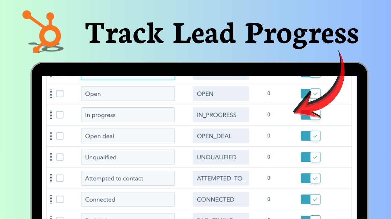 How to add lead status in HubSpot (Boost Sales)