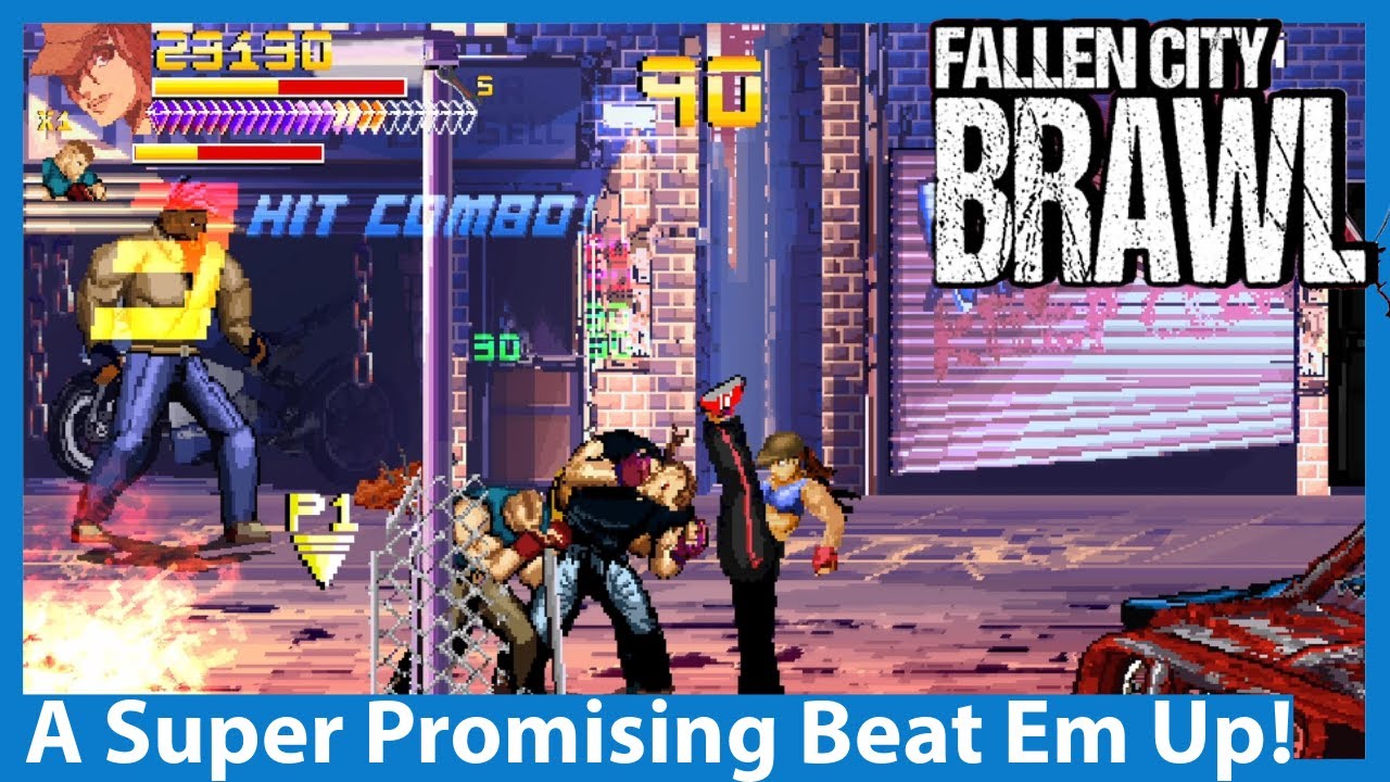 Fallen City Brawl is A New Beat Em Up With Big Streets of Rage Energy