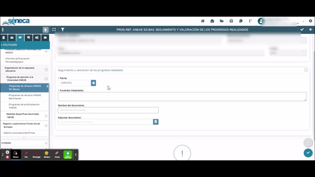Seguimiento Programas de refuerzo
