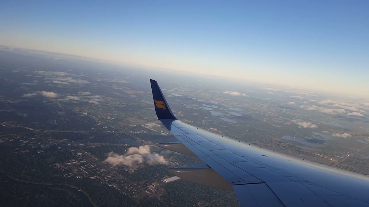 Aileron flap slat spoiler ruddervator wing Clouds Takeoff Flying Plane Jet Airport Sounds Background