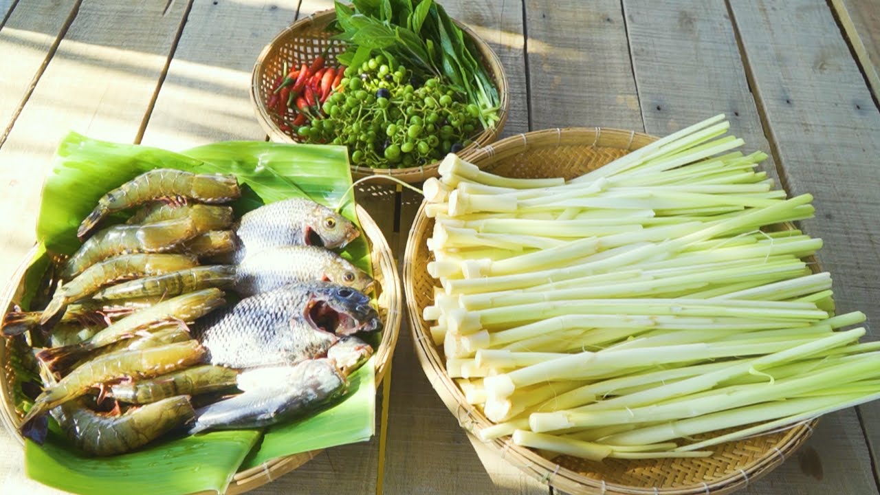Độc Đáo, Canh Chua Bồn Bồn Theo Cách Của Người Dân Xứ U Minh | Nét Quê #322