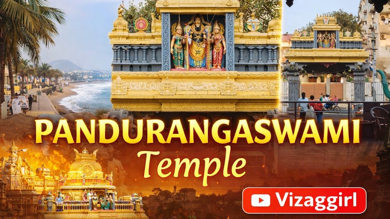 Panduranga puram @vizag? PANDURANGASWAMI TEMPLE #jounrey #vizag #beachvibes #temple 