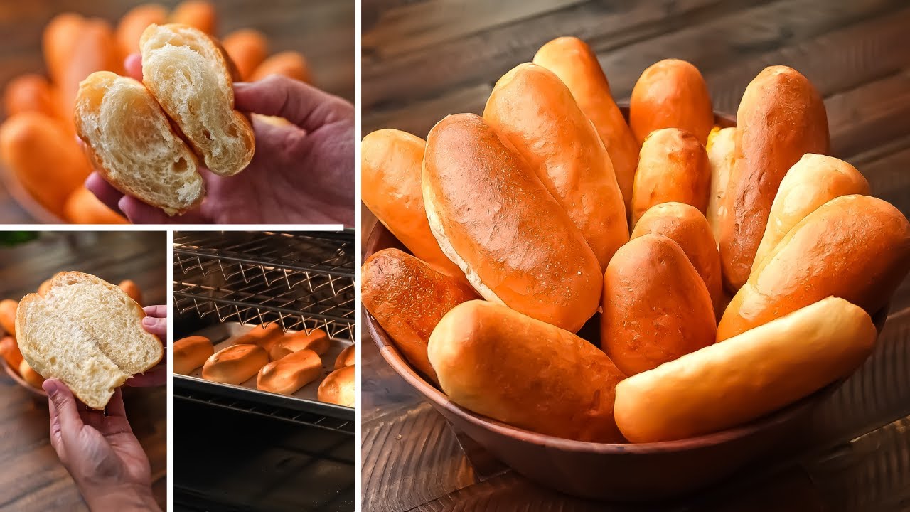 العيش الفينو من كيلو دقيق ٢٨ رغيف انسو اي فينو و جربو أخف خبز فينو بدون حليب ولا زبده ولا بيض-الصمون