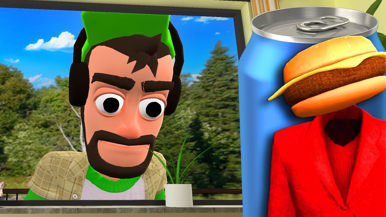Hiding in My Friends Computer in a MINI WORLD in Gmod! (Garry's Mod)