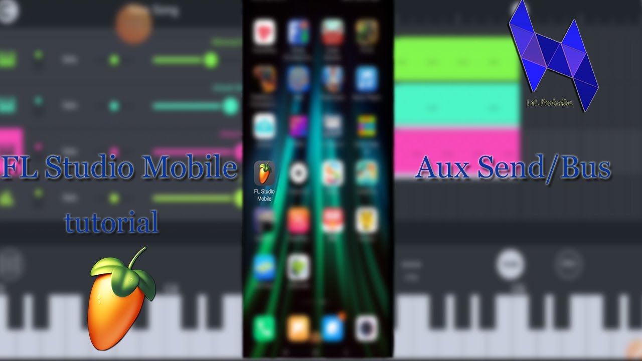 How to Send/Bus in FL studio mobile