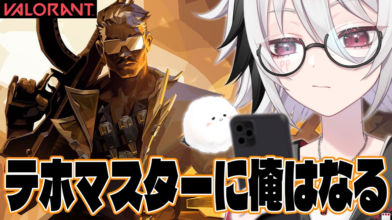 【VALORANT】テホマスター目指して頑張るおさんぽ会【#ぴぴらいぶ】