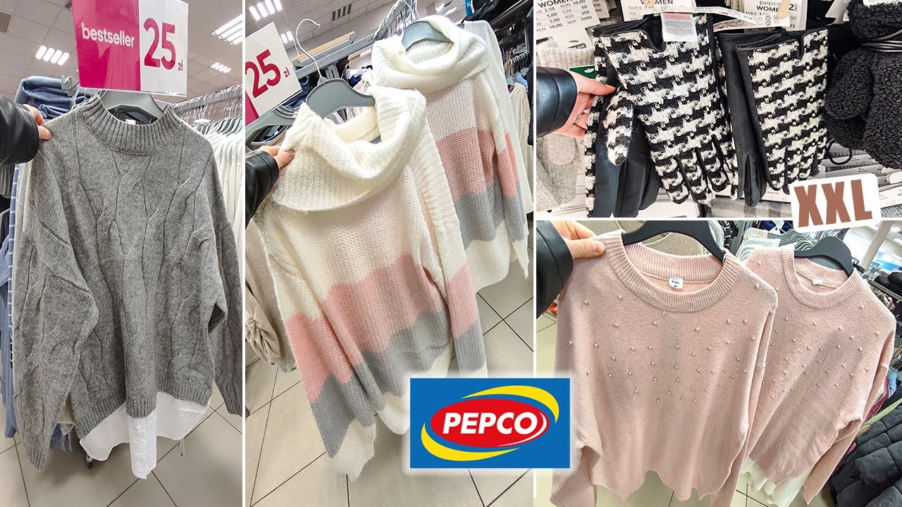 PEPCO NOWA ODZIEŻ DAMSKA❗❗ FAJNE CIEPŁE SWETRY XXL SKÓRZANE RĘKAWICZKI TANIO😱 😍