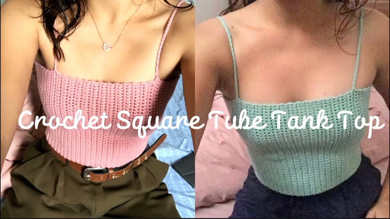 Easy Crochet Tank Top Tutorial | sethcreates_🌹