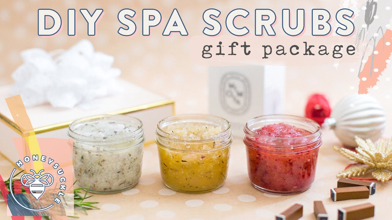 3 DIY SPA SCRUBS | HONEYSUCKLE