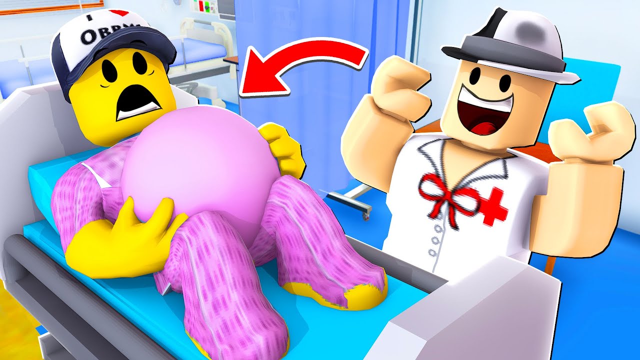 PORODIL JSEM D&Iacute;TĚ!!!!!!!!!! - Roblox Maple Hospital
