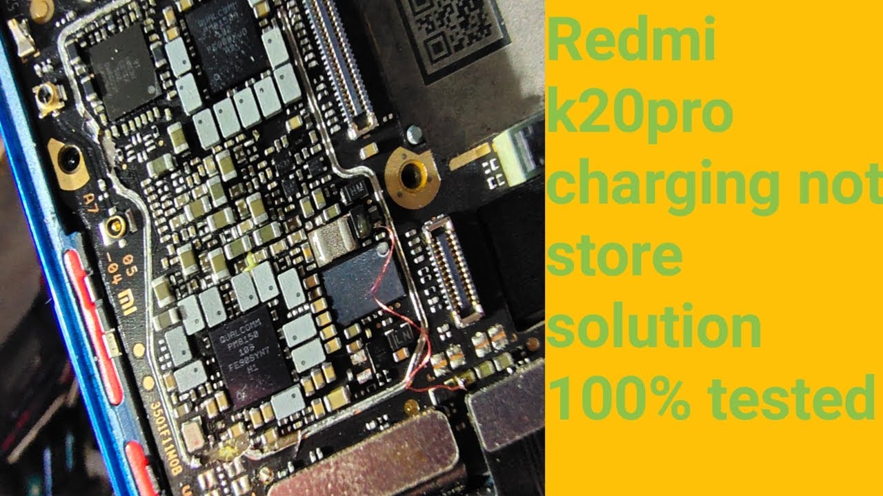 redmi k20 pro charging drop not store  solution 100% tested