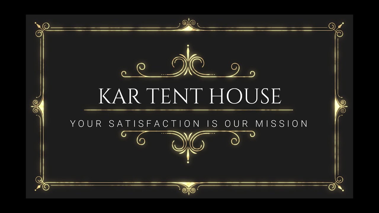 KAR TENT HOUSE - It's Time to Open Up About Bithday decor | 2021