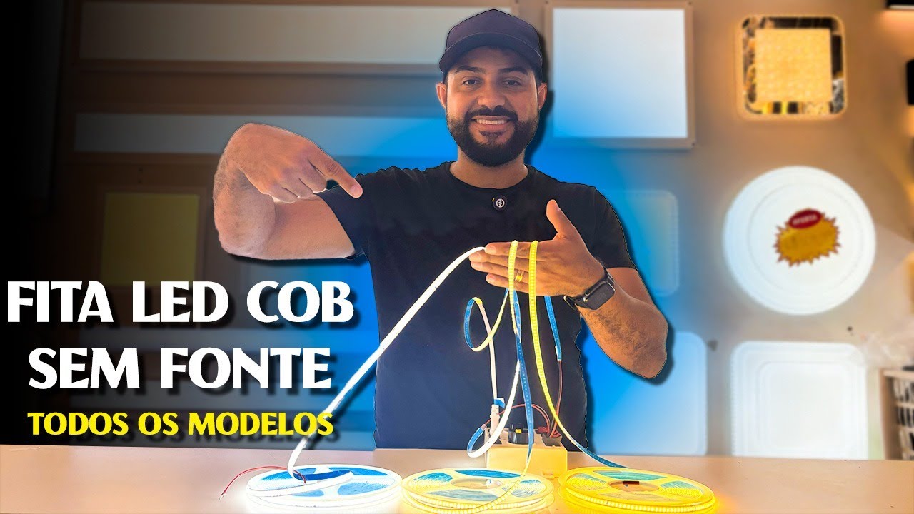 FITA LED COB SEM FONTE | Todos Modelos