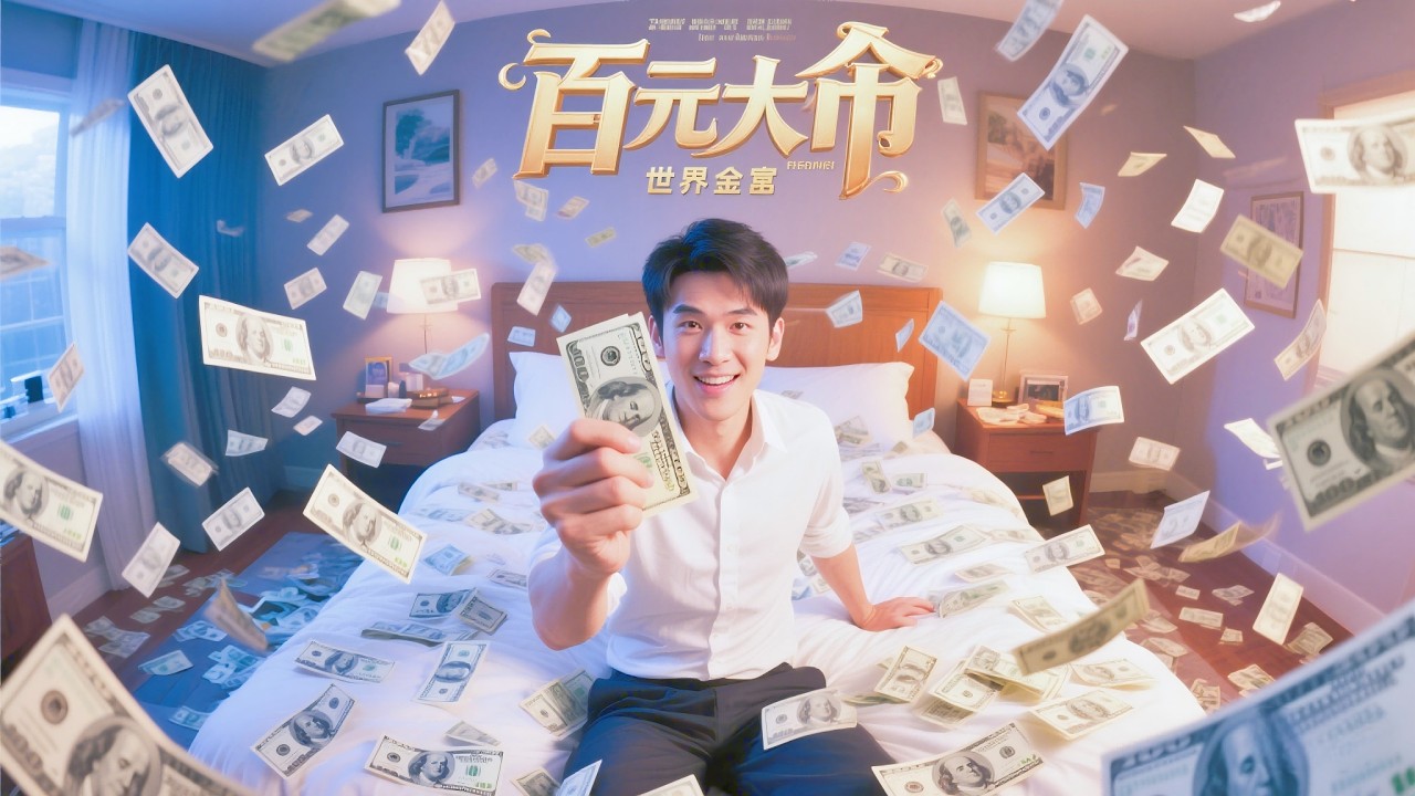 窮小子驚醒發現世界貶值，身上的百元大鈔根本花不完，逆襲成了世界首富 #熱門短劇  #完結 #完整版