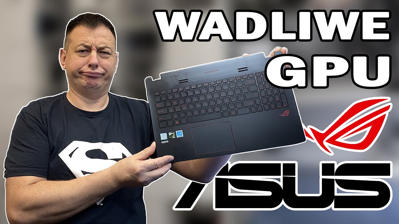 Uszkodzona grafika w ASUS ROG