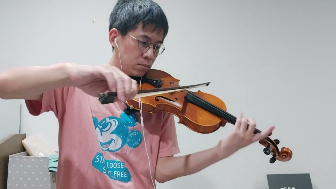 筱崎二 賽茲第五號學生協奏曲 第一樂章（有伴奏）Seitz - Violin Concerto No.5, 1st mov