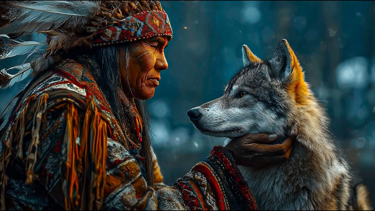 Shamanic Drums and Flute Meditation Sleep Healing Music for CALM