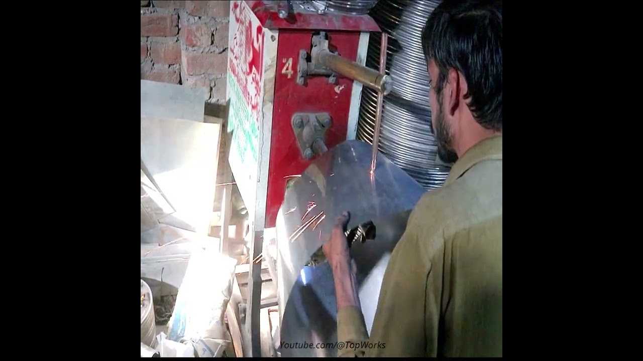 How to Stainless Water Tub making with Handmade Process #shorts
