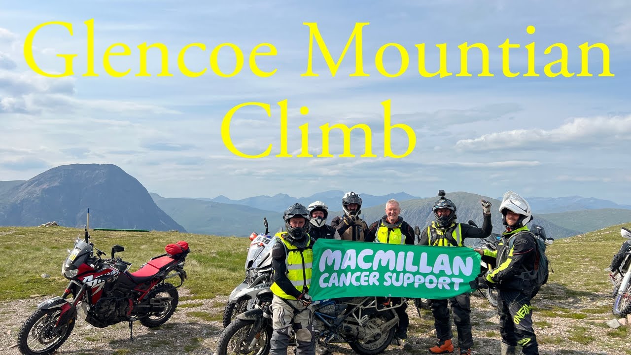 Glencoe Motorbike - Mountain Climb
