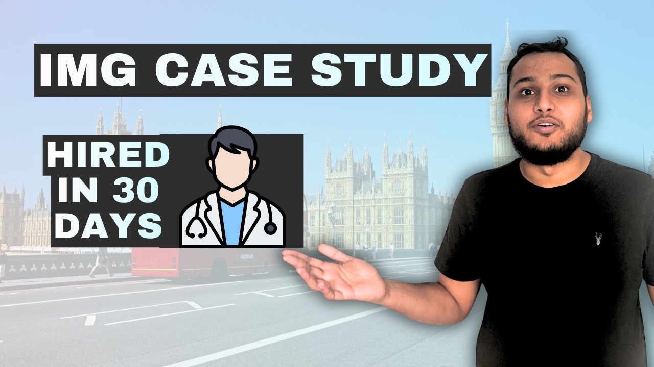 How an IMG Doctor Got an NHS Job in 30 Days
