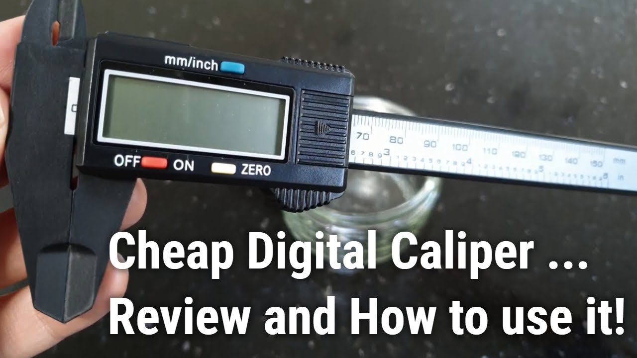 AliExpress &pound;3 Digital Caliper - Review & How To Use It - Perfect for 3D Printing! 📏