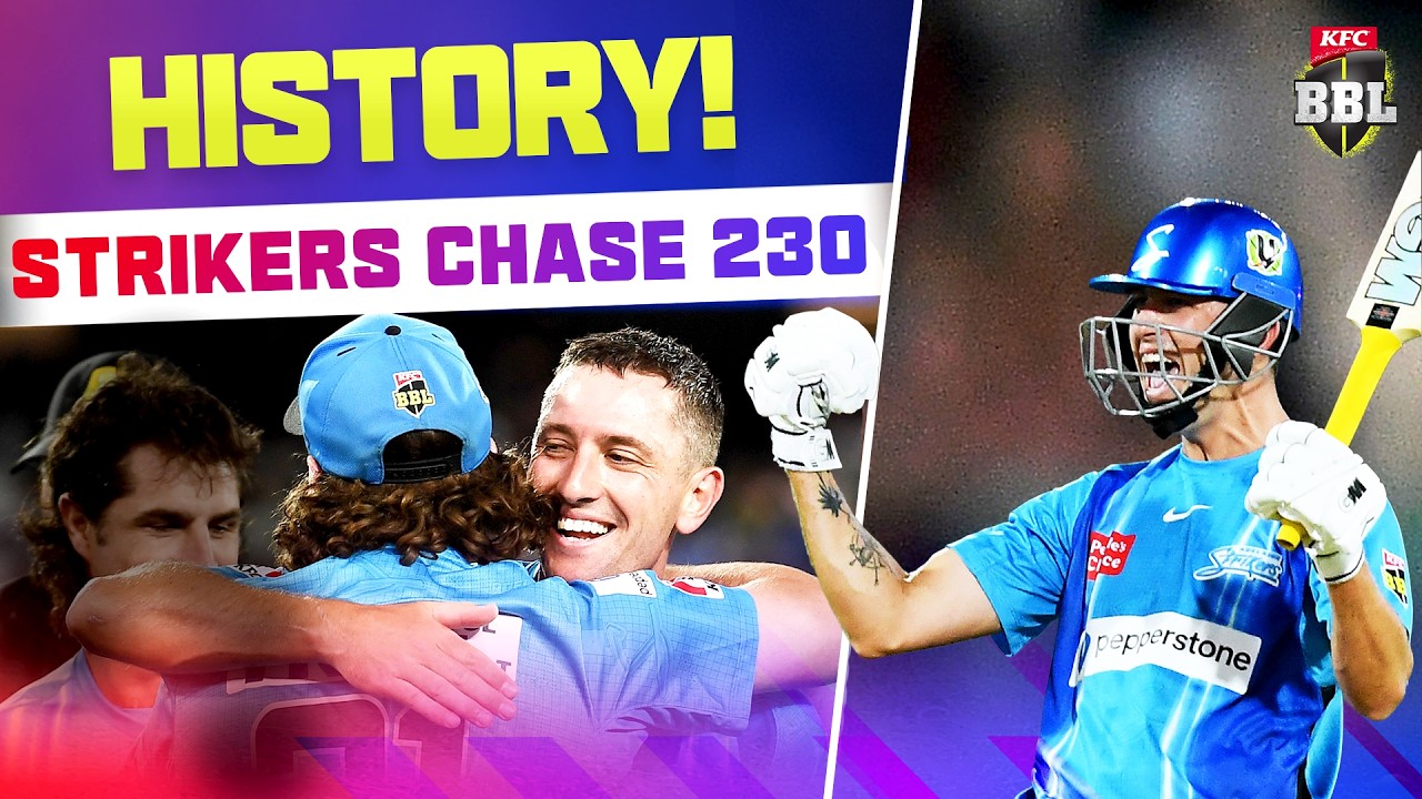 HIGHEST Run Chase In BBL History | #BBL12