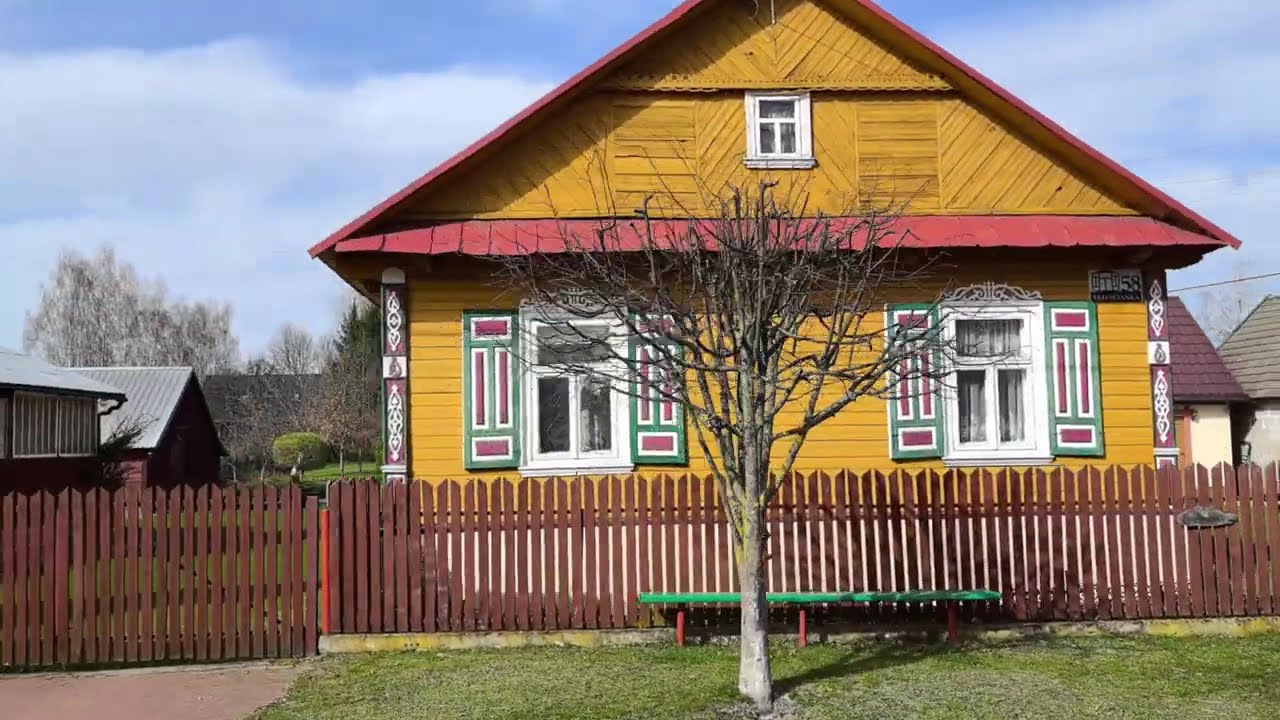 ❤️Trześcianka – STARORUSKA wieś z piękną drewnianą zabudow