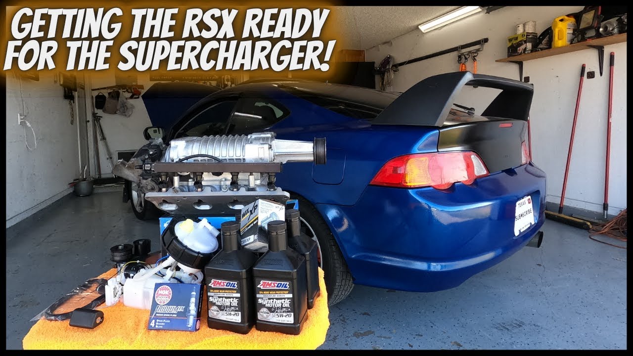 ПОДГОТОВКА RSX К УСТАНОВКЕ НАГНЕТАТЕЛЯ