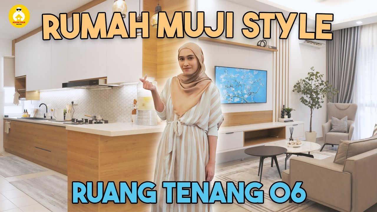 HOUSE TOUR EP 81 : RUMAH RUANG TENANG 3 IN 1, VIBES DALAM SERIUS CANTIK & RELAX !!!
