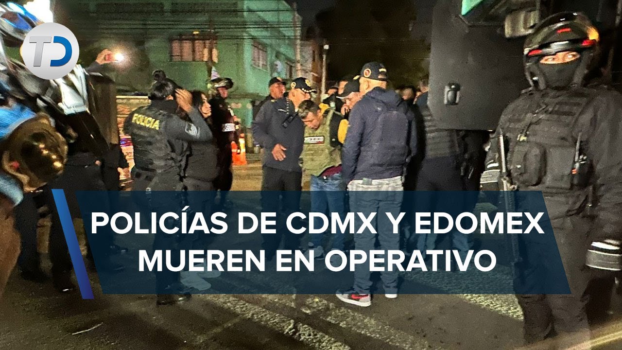 Persecuci&oacute;n y balacera en CdMx deja tres polic&iacute;as muertos; hay siete detenidos