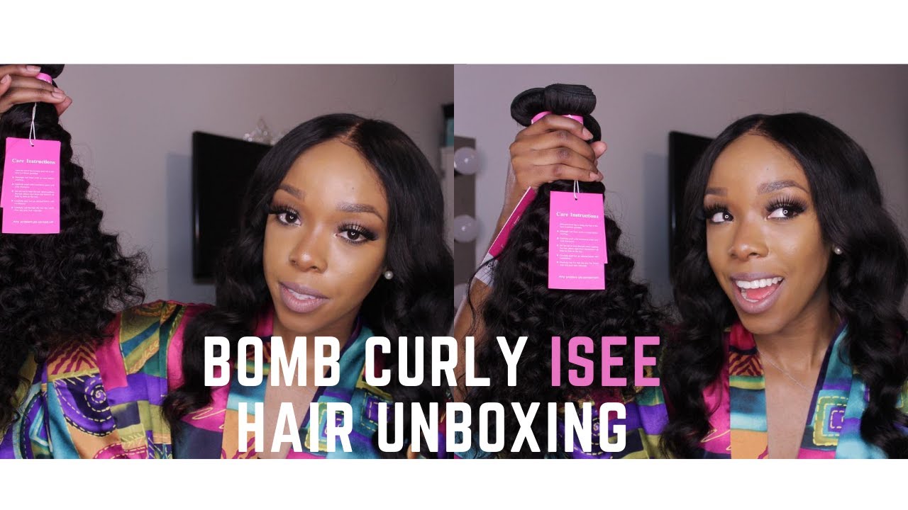 AFFORDABLE BACK2SCHOOL + VACATION HAIR: ISEE HAIR LOOSE DEEPWAVE UNBOXING | STUNT IN ZOOM UNIVERSITY