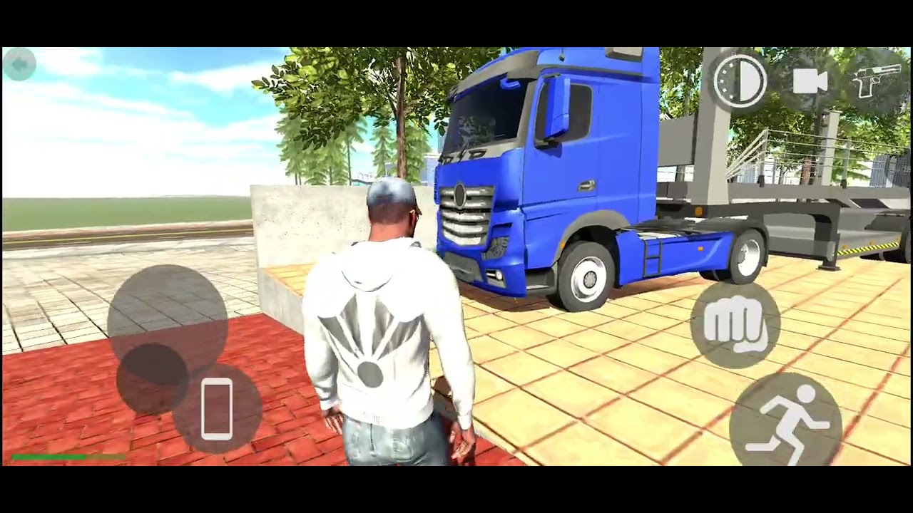 Franklin enta truck 🚚  robed cheyttu guys