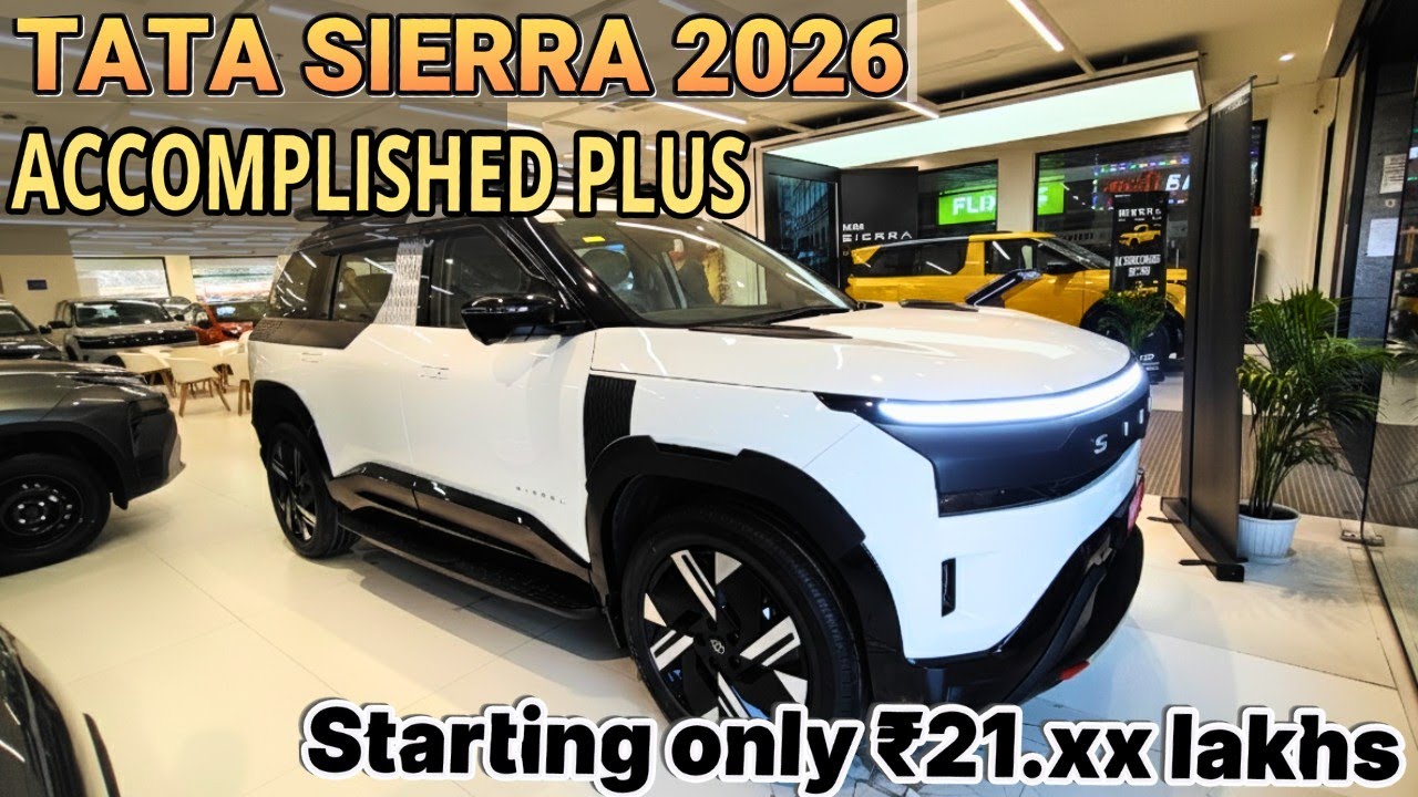 Tata Sierra 2026 Full detailed Review | Accessories | Price | Red Dot Design Award