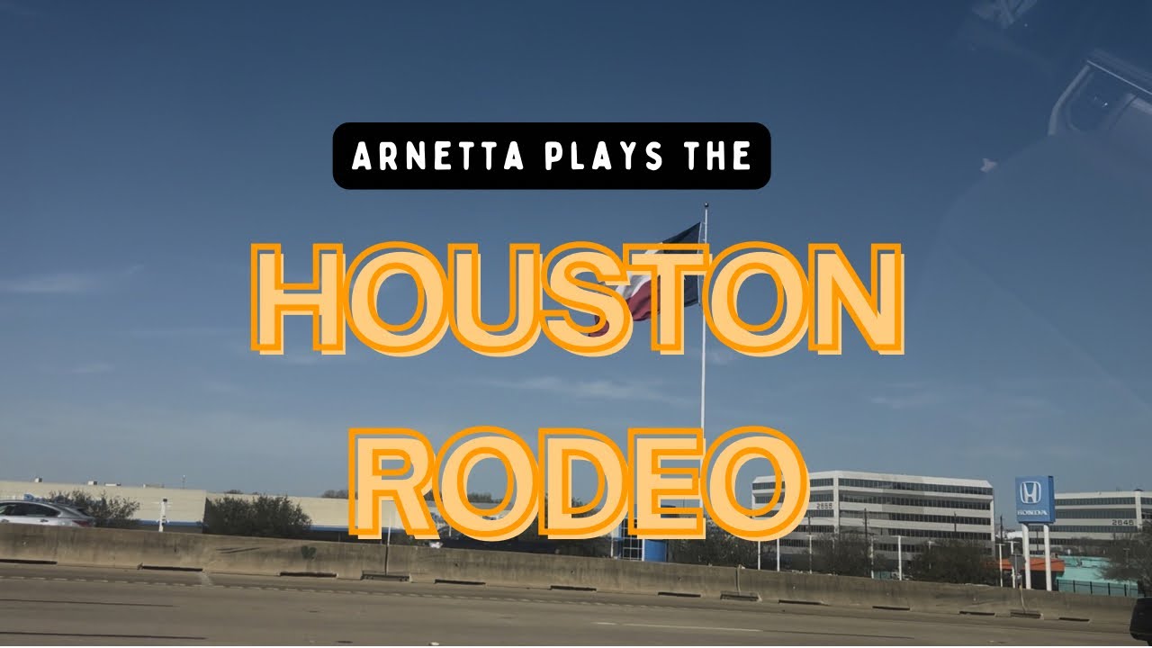 Arnetta Johnson plays the Houston Rodeo with AJR-BTS|PreShow Hang