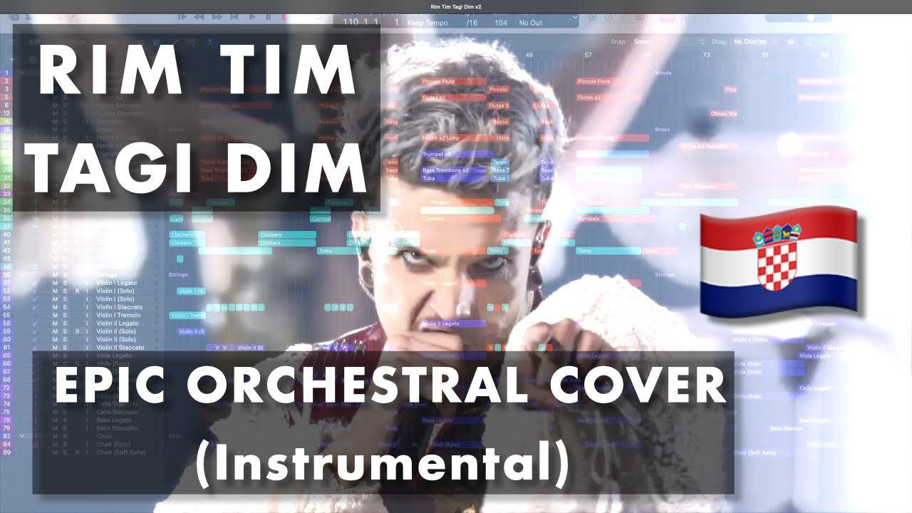 Baby Lasagna - Rim Tim Tagi Dim 🇭🇷 | Epic Orchestral Cover (Instrumental)