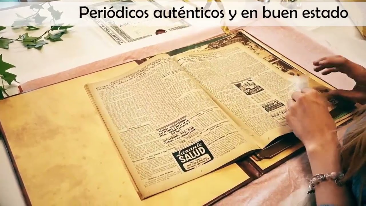 Peri&oacute;dicos Hist&oacute;ricos | Peri&oacute;dicos Regalo. Peri&oacute;dicos antiguos aut&eacute;nticos para regalos de cumplea&ntilde;os