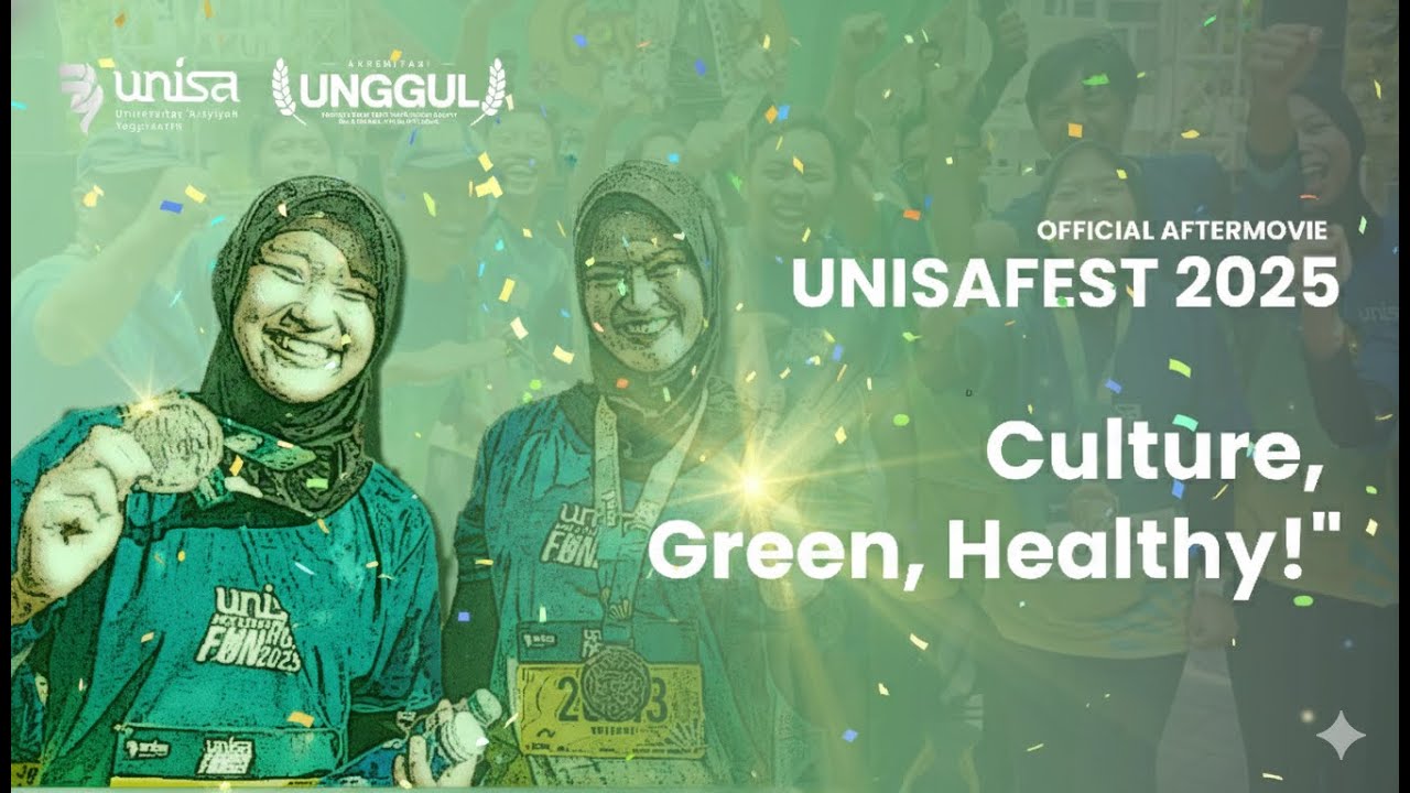 Aftermovie UNISA Festival 2025 | Culture, Green, Healthy!