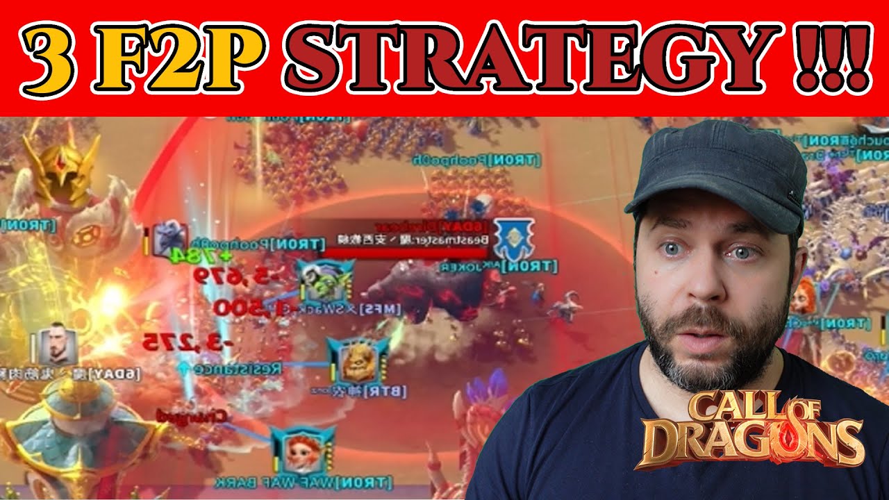 Top 3 Strategies for Free to Play Players in Call of Dragons!