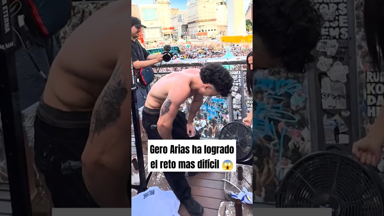 Gero Arias ha logrado el reto m&aacute;s dif&iacute;cil #gym #fitness #calistenia #dominadas #musculos