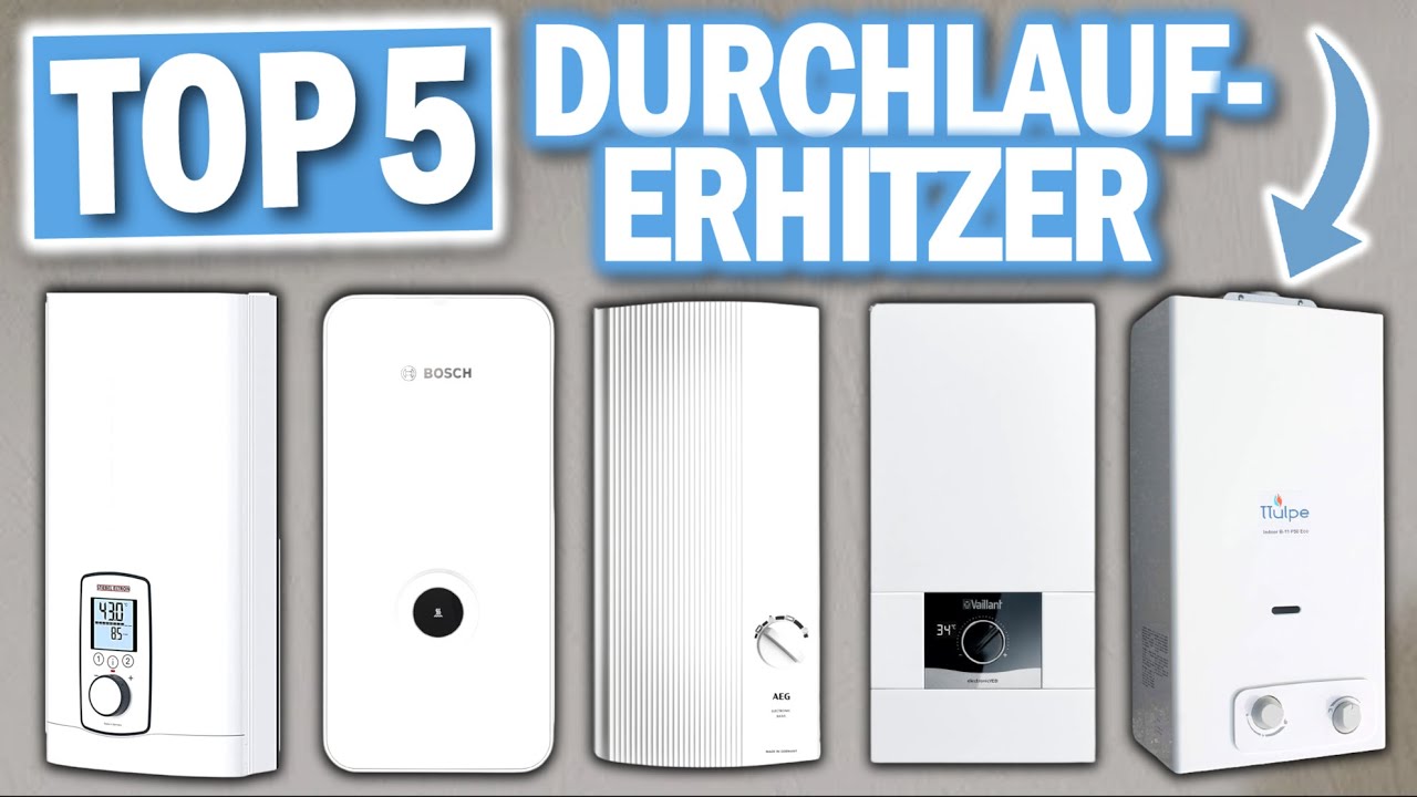 Top 5 DURCHLAUFERHITZER 2026 | Die Besten Durchlauferhitzer im Vergleich